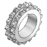 Taper sprocket 5/8" x 3/8" - Taper sprockets 5/8" x 3/8" 10B - 1 - 2 - 3, for chains according to DIN 8187