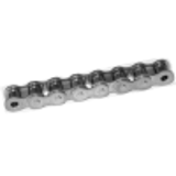 Simple roller chains - Simple roller chains according to works standard